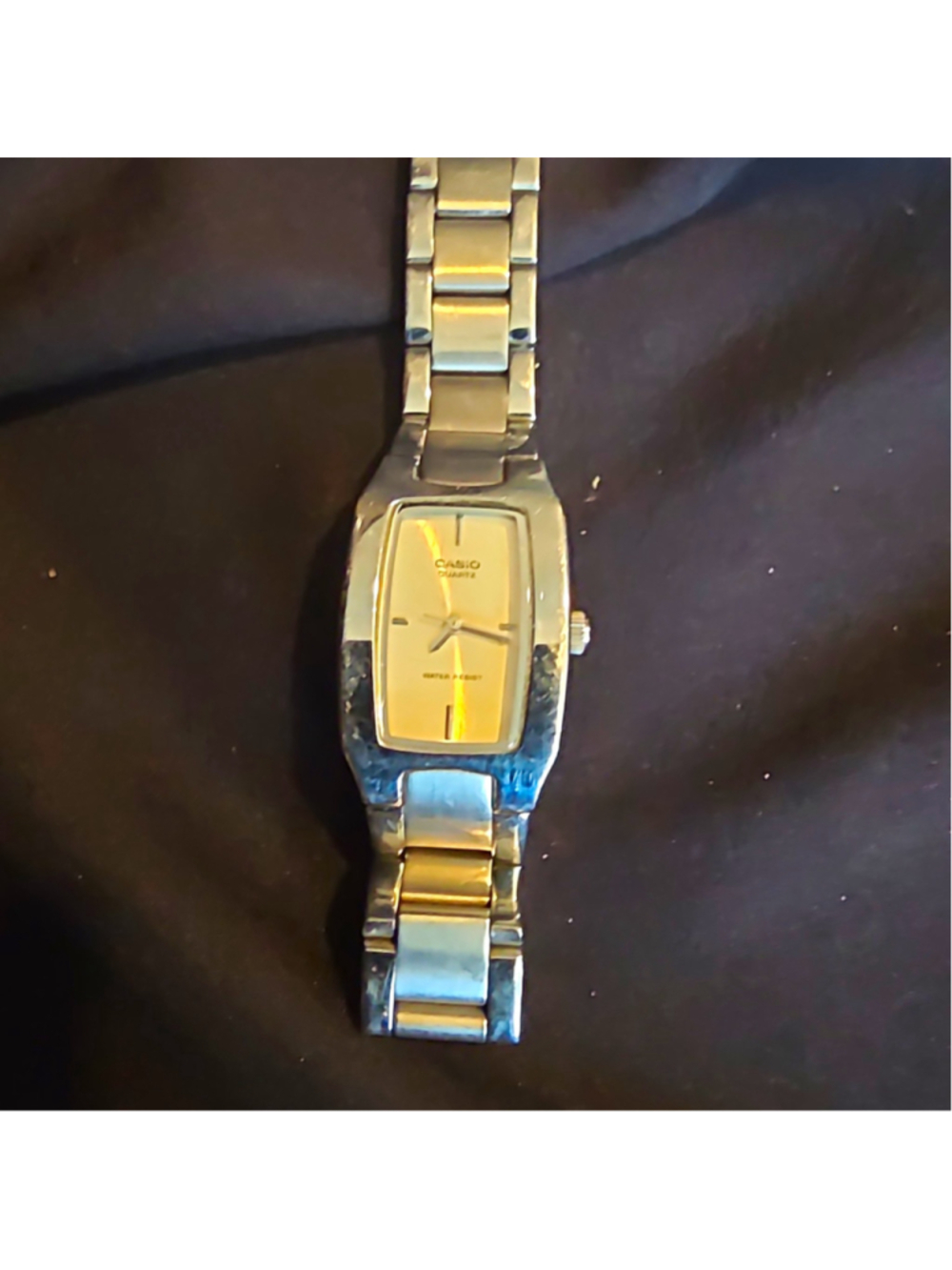 Casio LTP-1165 Women’s Quartz Analog SS Silver Bracelet Rectangular WR